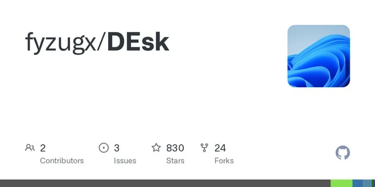 Вышла бета DEsk: Wayland-рабочий стол для Linux в стиле iOS 6