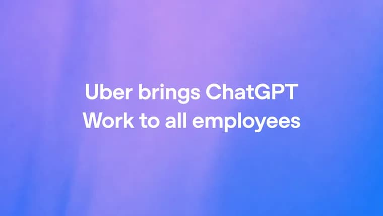 Uber внедряет ChatGPT Work более чем для 30 000 сотрудников